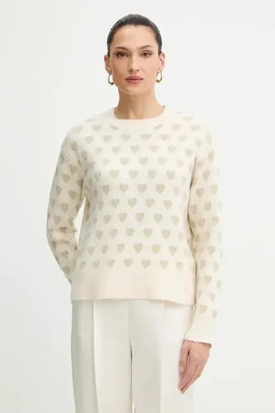 Svetr Morgan dámský, béžová barva, MCOEUR