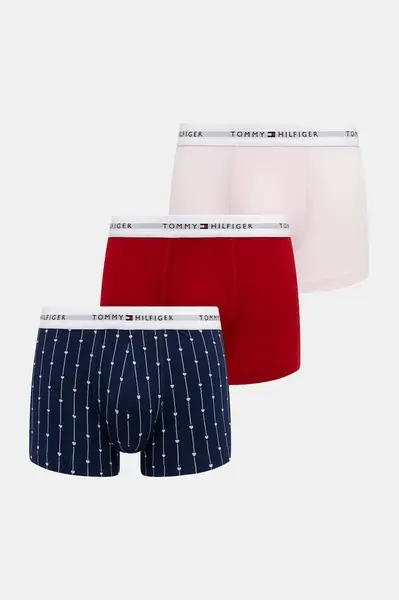 Boxerky Tommy Hilfiger 3-pack pánské, více barev, UM0UM02768
