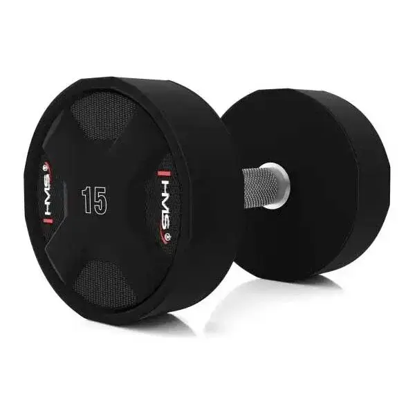 HMS HPC 15 KG Jednoručná činka, čierna, veľkosť