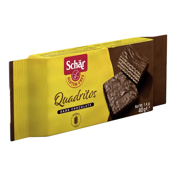 SCHÄR Quadritos čokoládové oplatky bezlepkové 40 g