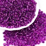 6/0 Baking Paint Transparent Fringe Glass Seed Beads
