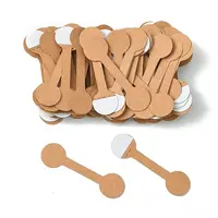 Paper Fold Over Blank Sticky Price Tags