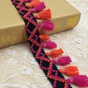 10 Yards Polyester Tassel Ribbon
