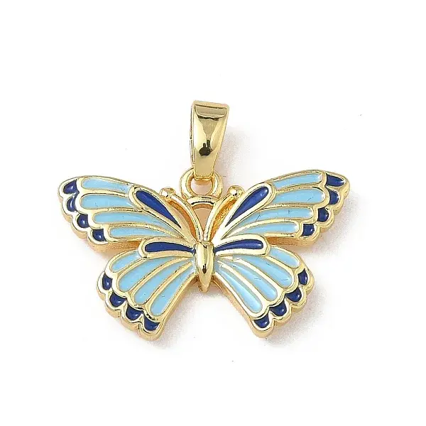 Brass Enamel Pendants