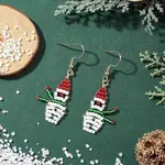 TOHO Round Seed Beads Dangle Earrings