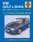VW Golf & Bora 4-cyl Petrol & Diesel (01 - 03) Haynes Repair Manual - Haynes Publishing