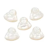 Natural White Shell Carved Cabochons