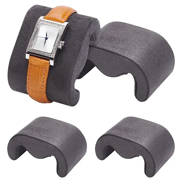 Faux Suede Bracelet/Watch Pillow Jewelry Displays