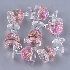 Resin Cup Pendants