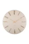 Nástěnné hodiny Karlsson Esmerado 60 cm béžová barva