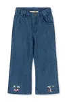 Dětské rifle Konges Sløjd ELBA FLARE JEANS GOTS