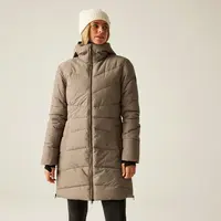 Dámský kabát dare2b striking v světle hnědá 44