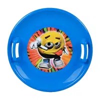Talíř na sníh STT modrá emoji boy