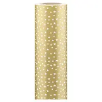 Dárkový papír, motiv hvězdy, šířka 70cm, délka 50m