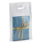 200 x Igelitová taška s úchyty, 250x380mm, bez skladu, průhledná | RAJA®