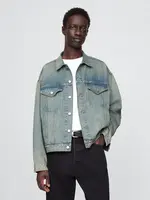 GAP Pánská Oversize džínová bunda Icon Americana 734196-00 Velikost: M