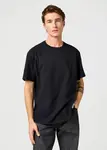 Tričko pro muže WRANGLER SS SOLID TEE BLACK 112365120 Velikost: XL