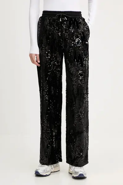 Velurové teplákové kalhoty Guess