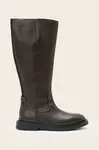 AllSaints  Kožené kozačky  Escher Rider Boot