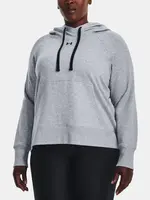 Under Armour Mikina Rival Fleece HB Hoodie&-GRY - Dámské
