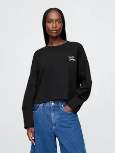 GAP Dámská Oversize mikina VintageSoft Americana 767368-01 Velikost: XXS