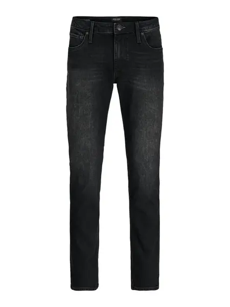 JACK & JONES Džínsy 'JJITIM JJEVAN'  čierny denim