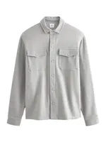 Next Prechodná bunda  sivá melírovaná