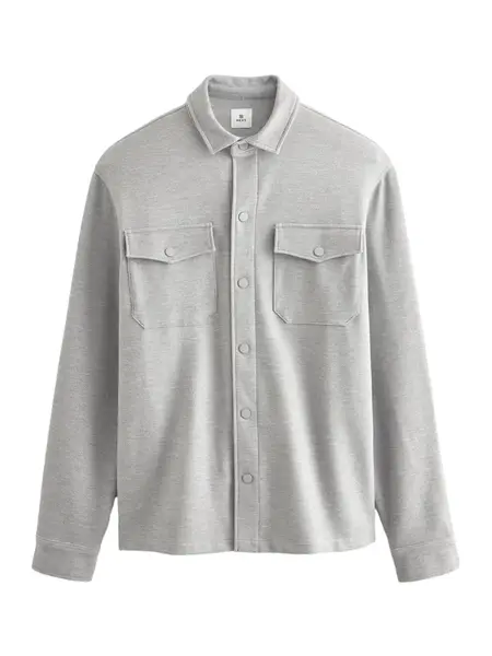 Next Prechodná bunda  sivá melírovaná