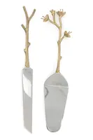 Tortová špachtľa a nôž Doing Goods Ava Blossom Cake Set