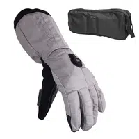 Vyhřívané lyžařské a moto rukavice Glovii GS8 2x2100 mAh šedá XL