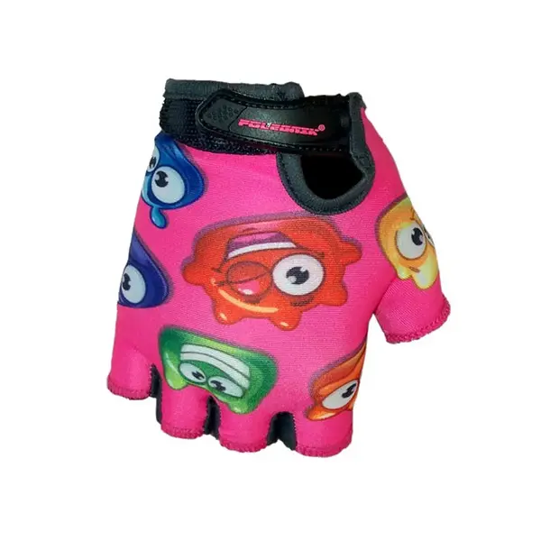 Dětské cyklo rukavice POLEDNIK Baby Želáci růžová 3