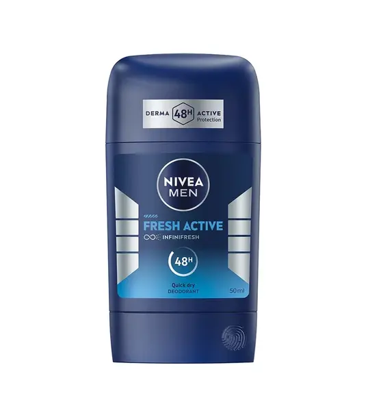 Nivea Men Fresh Active tuhý deodorant 50 ml