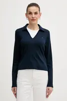 Bavlněné tričko s dlouhým rukávem Tommy Hilfiger