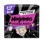 Ninjamas Pyjama Pants srdíčka 8–12 let 27–43 kg pyžamové kalhotky 9 ks
