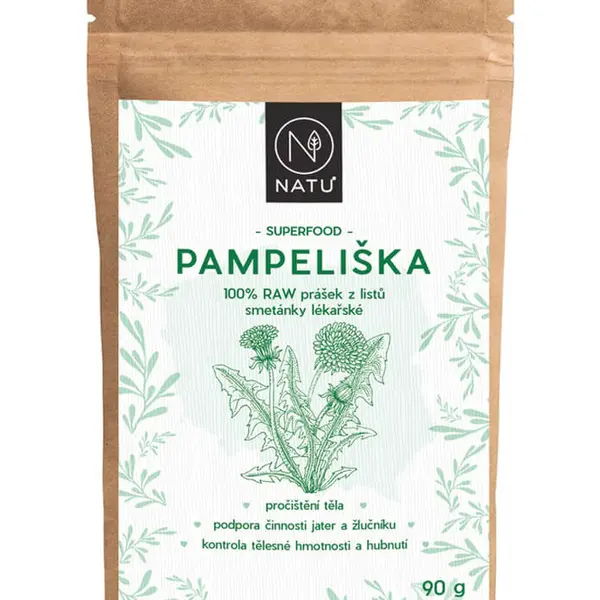 NATU Pampeliška prášek 90 g