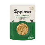 Applaws Cat Kuřecí prsa a chřest kapsička 70 g
