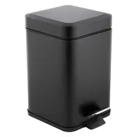 Odpadkový koš černý kwadrat muti-blk