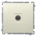 B BMAK3.01/12 anténová zásuvka jednotlivá konečná béžová