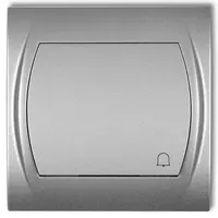 L 7LWP-4 spínač zvončeka strieborný