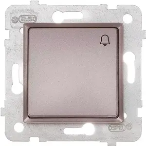 Vypínač zvonenie titán LP-6Q/M