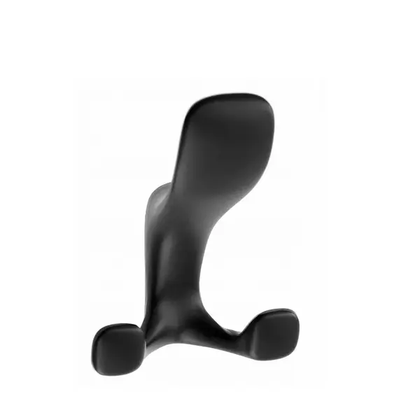 Vešiak na nábytok TOLEDO A0 čierny mat