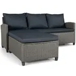 Rohová sedacia súprava Bartosz šedá