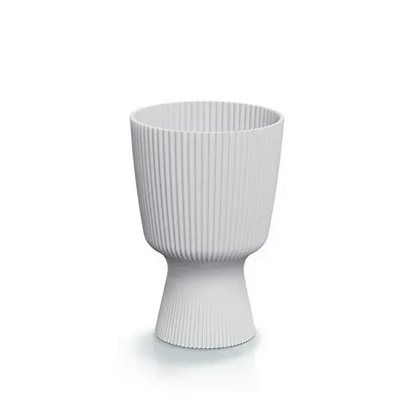 Kvetináč Milly ROUND DMIG190 S449 biela