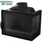 Krbová vložka FIORINA rohová 13KW sklo pravá