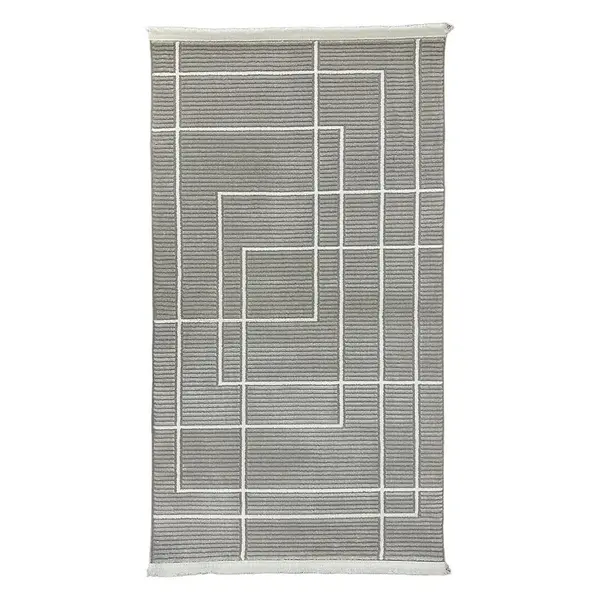 Koberec Elif 1,6/2,3 Eli401 strieborná