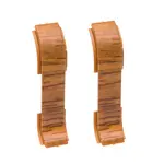 Spojka podlahovej lišty 194 Premium Classic – Orech Starý - 2 ks.