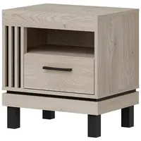 Nočný stolík Mati Mi19 Dub Cremona/čierna