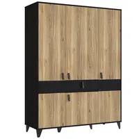 Šatníková skriňa 150 Liona LYAS831-M688 dub Mauvella/dub Cabezone