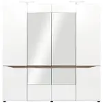 Šatní skříň Lionel Li10 dub sonoma/bílá