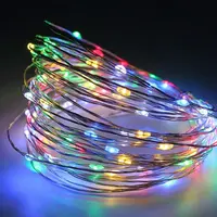 Vianočné svetielka 100l kvapky 10/19/nik bat multi